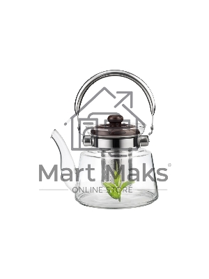 Заварочный чайник LARA LR06-13 1,4 л боросиликатное стекло