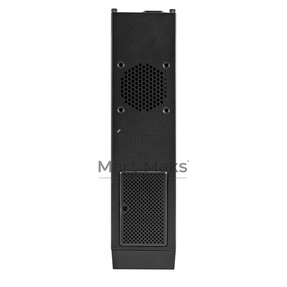 Компьютерный корпус Desktop ExeGate MI-307U2-M350 (mini-ITX/mATX, БП M350 с вент. 8см, 2*USB+2*USB 3.0, HD аудио, черный)