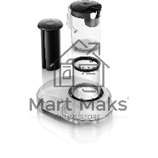 Соковыжималка Bosch MES4000 серебристый, центробежная, 1000 Вт, 1500 мл, механическое