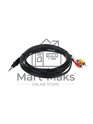 Кабель соединительный 3.5 Jack (M)/3 RCA (M) <TAV4545-2M> Telecom