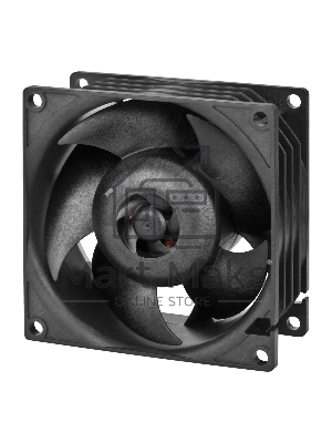 Комплект вентиляторов для корпуса Arctic S8038-7K (4 Pack) черный, 80 мм, 7000 об/мин, 4 pin