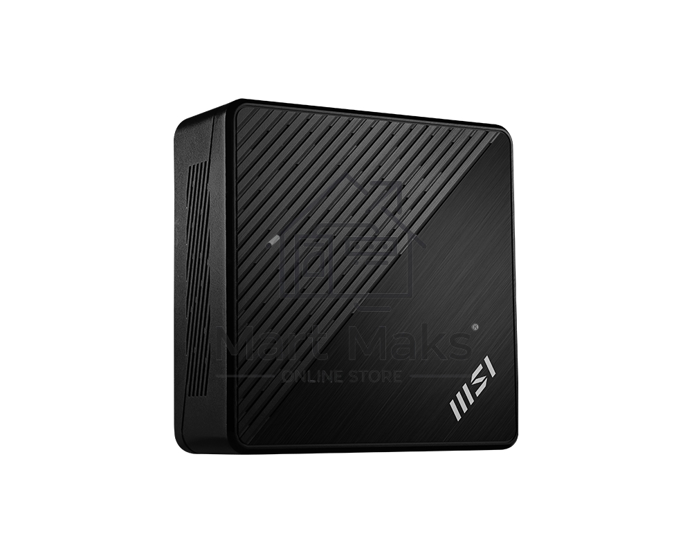 Неттоп MSI Cubi N ADL Intel Processor N200, 4Gb DDR4 SO-DIMM, 128GB SSD M.2, Intel UHD Graphics, noDVD, WiFi, BT, 65W, no keyboard&mouse, WinPro11, 1y war-ty (9S6-B0A911-211)