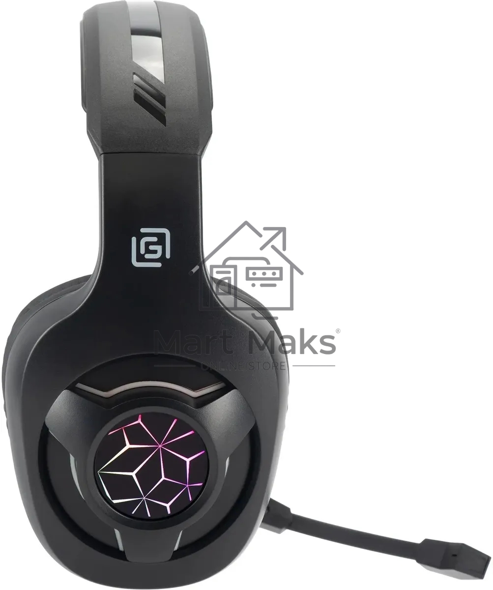 Наушники с микрофоном Оклик HS-L575G черный накладные BT оголовье (1895253)