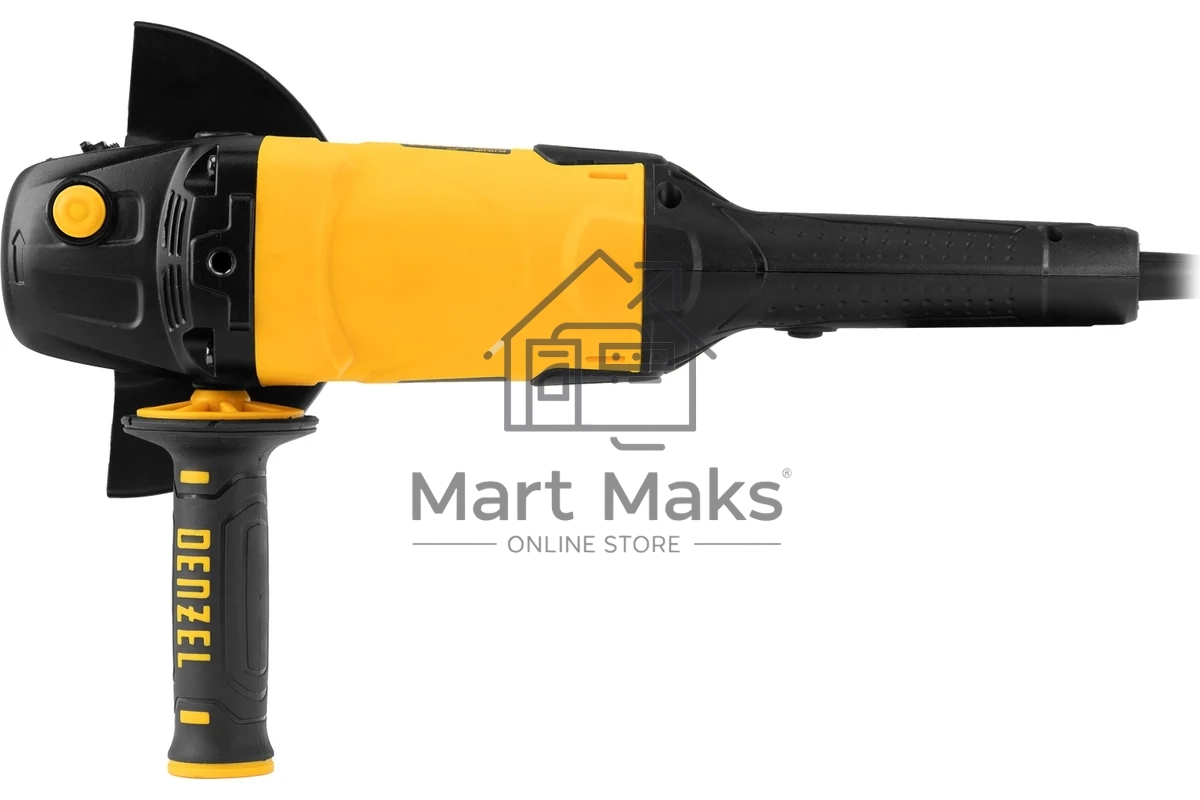 Машина шлифовальная угловая Denzel AG150-1500 1500 Вт 150 мм 8500 об/мин 26910