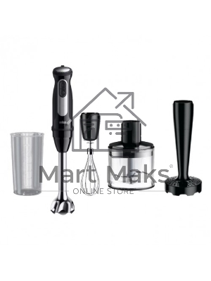 Блендер погружной Braun MQ55307MBK 1000 Вт, черный