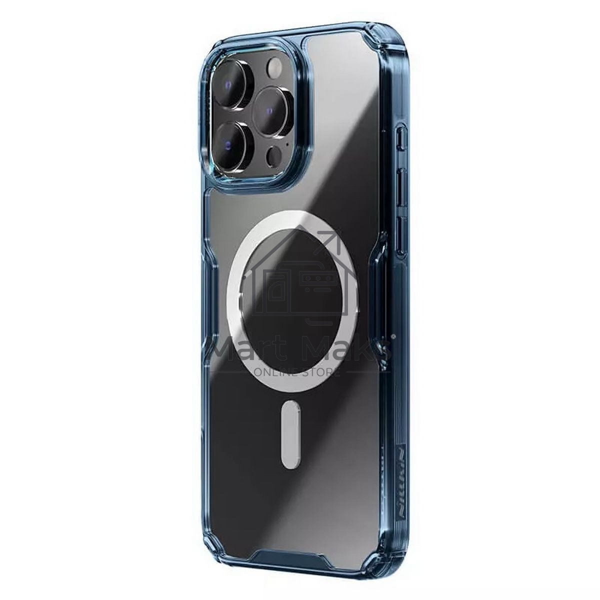 Чехол Nature TPU Pro Magnetic Case, синий, (AP IP16 Pro)