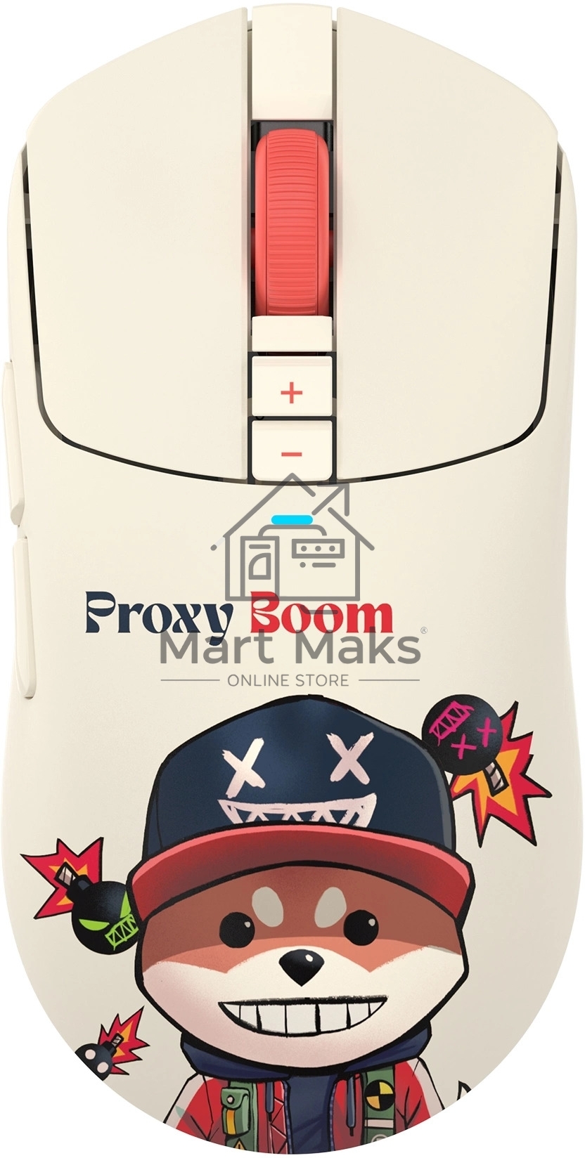 Мышь беспроводная/проводная A4Tech Bloody R72 Ultra Duo Proxy Boom бежевый, 20000 dpi, радиоканал, USB, кнопки - 7