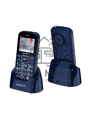 Мобильный телефон Maxvi B5ds up синий
