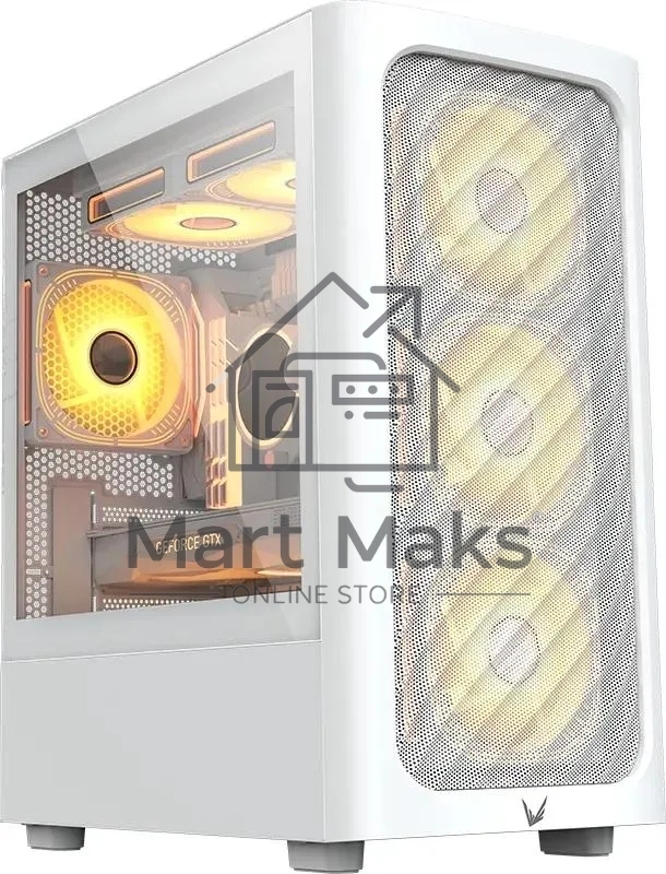 Компьютерный корпус Aerocool / Formula Air Mesh G3 белый без БП mATX 4x120mm 2x140mm 2xUSB3.0 audio bott PSU