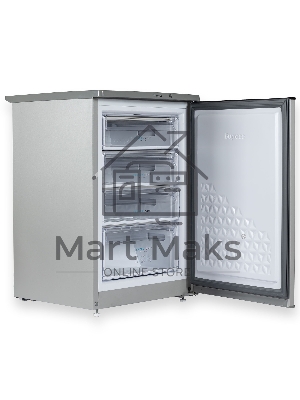 Морозильная камера Бирюса M514 металлик 110л, 4 ящика