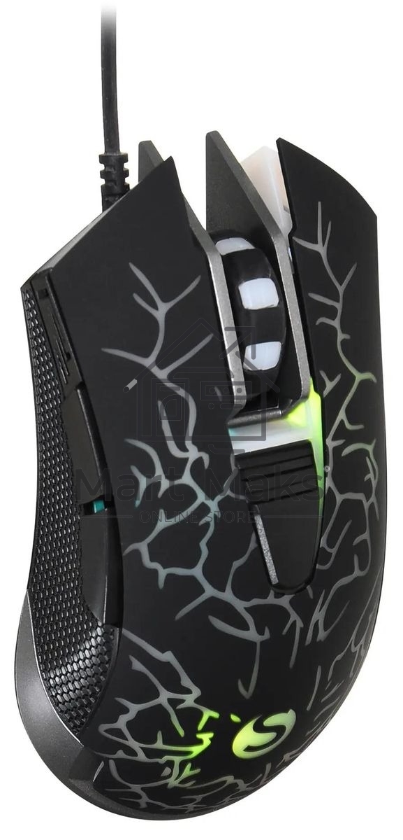 Мышь проводная SunWind SW-M705G черный, 3600 dpi, USB, кнопки - 6