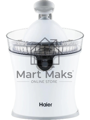 Соковыжималка Haier HJ-700 белый, цитрусовая, 100 Вт, 700 мл, механическое
