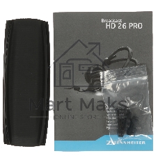 Проводные наушники Sennheiser HD 26 Pro черный, накладные, Jack 3.5/6.3 мм, складная чашка