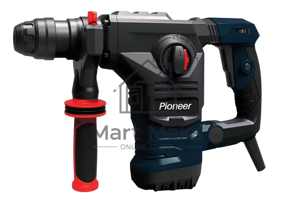 Перфоратор Pioneer RH-E1500V-01C, SDS-plus, 1500 Вт, 5 Дж, от сети