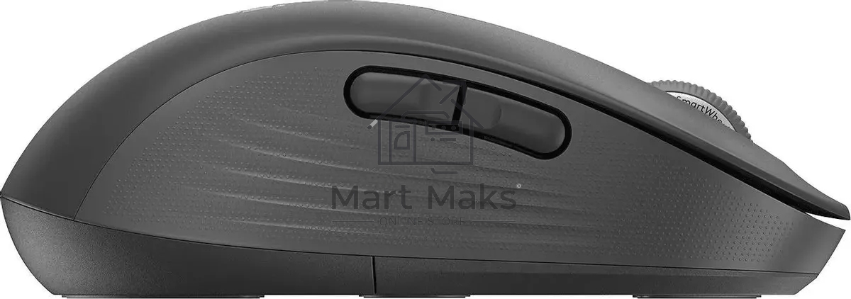 Мышь беспроводная Logitech Signature M650 L LEFT графитовый, 4000 dpi, радиоканал, Bluetooth, USB, кнопки - 5