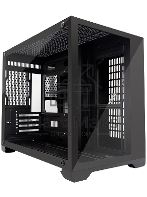Компьютерный корпус 1STPLAYER MEGAVIEW MV6-T Black/mATX/MV6-TP-BK