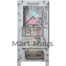 Компьютерный корпус без блока питания Corsair Frame 4000D RS ARGb, Midi-Tower, TG, 3x120мм ARGb, 2xUSB-A 3.2, 1xUSB 3.2 Type-C, E-ATX, ATX, mATX, mITX White