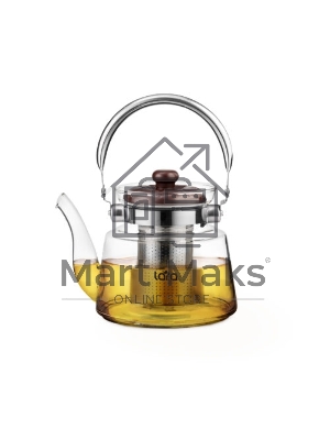 Заварочный чайник LARA LR06-13 1,4 л боросиликатное стекло