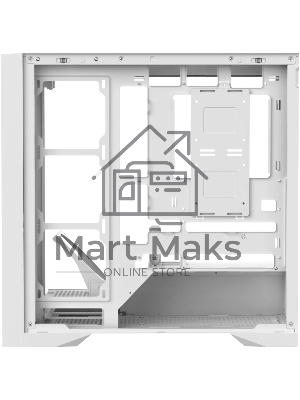 Компьютерный корпус AeroCool/Formula V Line Air Power G8 White, ATX, Dual Front Panels, TYPE-C*1, USB3.0*1