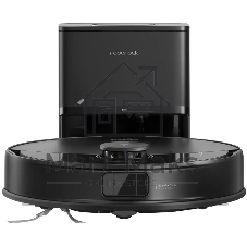 Робот-пылесос Roborock Q8 Max Pro Plus черный, 5200 мАч Li-ion, уборка сухая/влажная, пылесборник контейнер 0,5 л