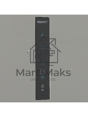 Холодильник Gorenje NRKP61EA2XL4 серебристый металлик двухкамерный 203/99л морозилка снизу, No Frost