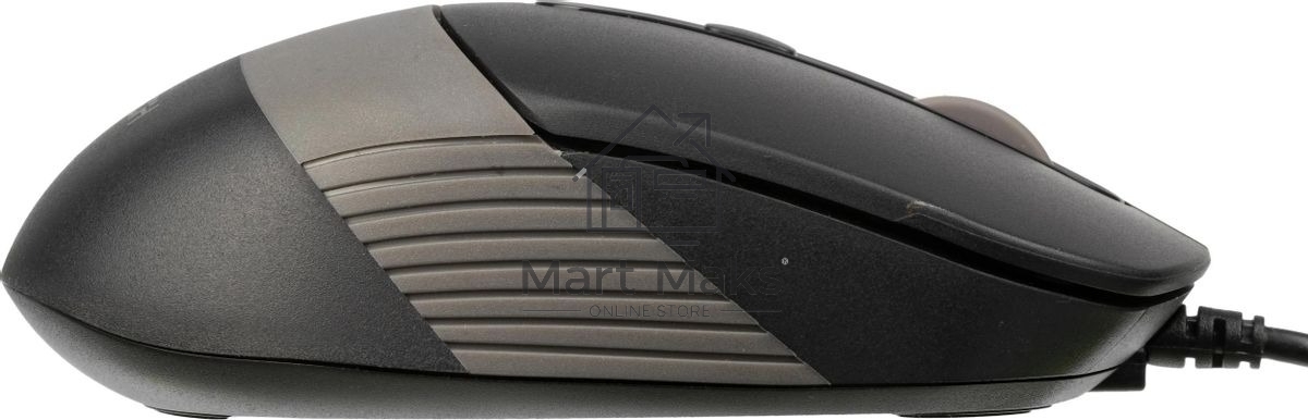 Мышь проводная A4Tech Fstyler FM10 черный/серый, 1600 dpi, USB, кнопки - 4