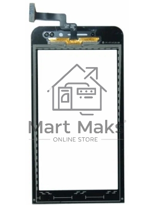 Сенсорное стекло (тачскрин) для Asus ZenFone 4 A450CG, черное