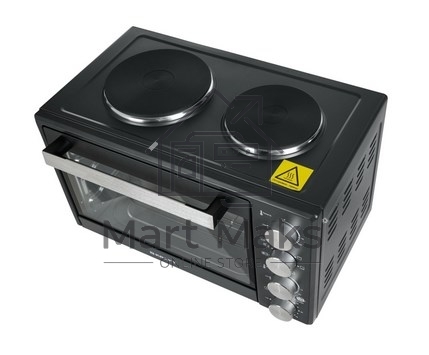 Мини-печь Kraft KFC-MOHP 380 HDGR 38 л, 1600 Вт, темно-серый