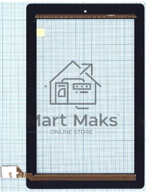 Сенсорное стекло (тачскрин) ZHG-0035C01, черное