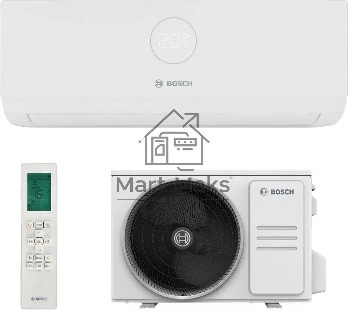 Сплит-система Bosch CLL2000 W 35 белый