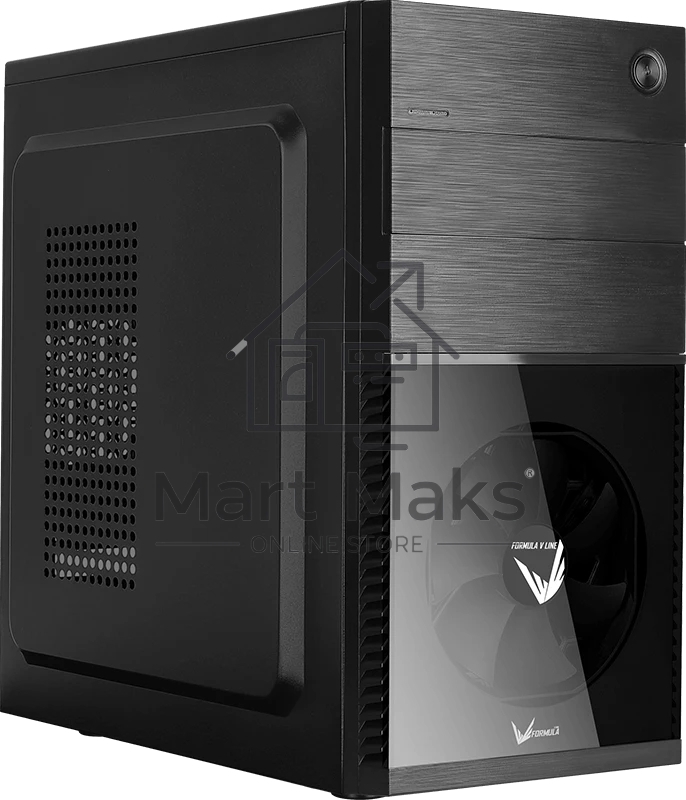 Компьютерный корпус Aerocool / Formula Cs-105, mATX, без БП, 187x361x355мм (ШxГxВ), USB3.0 x1, USB 2.0 x1, металл 0,5мм, 120-мм вентилятор в комплекте