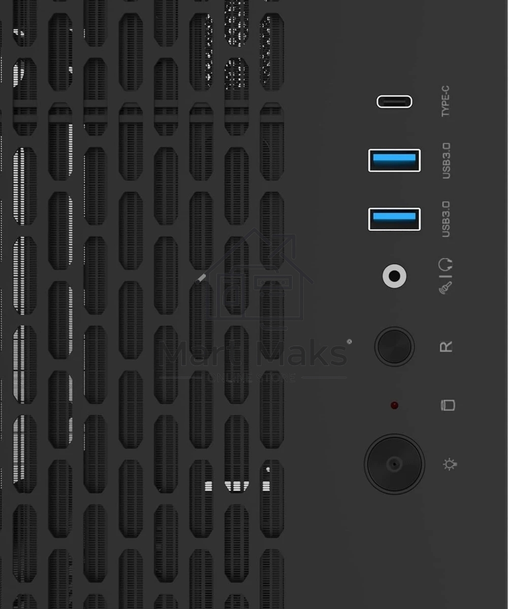 Компьютерный корпус Thermaltake AX500 черный без БП XL-ATX 14x120мм 9x140мм 2x200мм 2xUSB 3.0 audio bott PSU