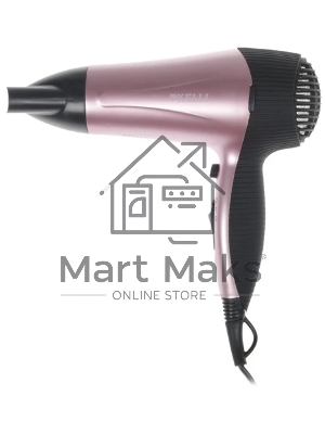 Фен Kelli KL-1109 фиолетовый/черный, 2000 Вт