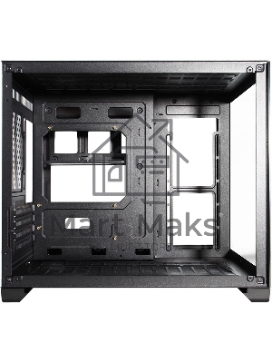 Компьютерный корпус 1STPLAYER MEGAVIEW MV6-T Black/mATX/MV6-TP-BK