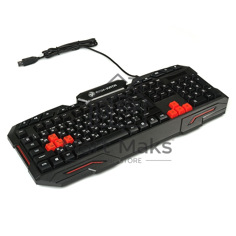 Клавиатура Dialog Gan-Kata KGK-11U черный USB, игровая