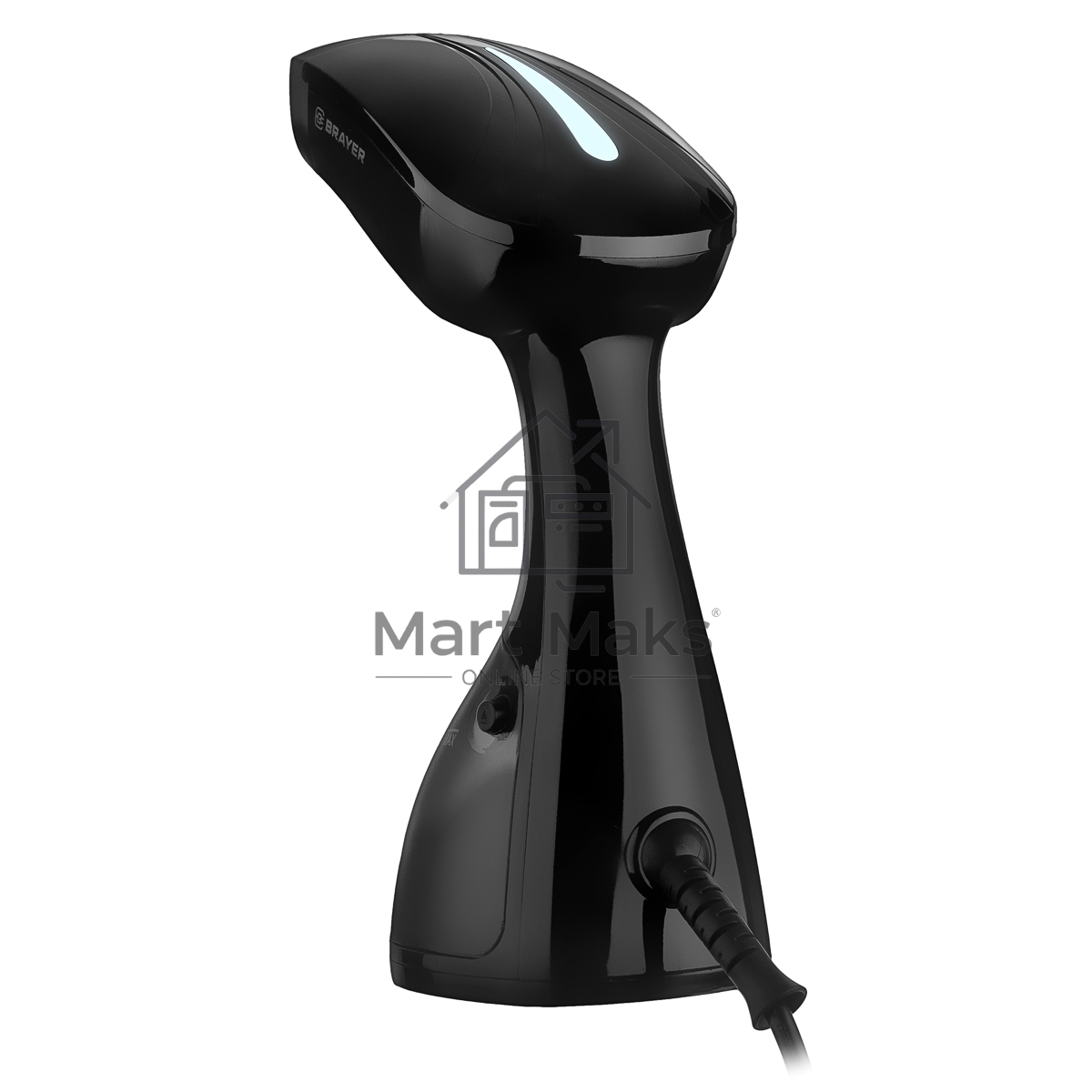 Ручной отпариватель BRAYER BR4122, 1470 Вт, пар 20 г/мин, съем.щетка, индик.вкл