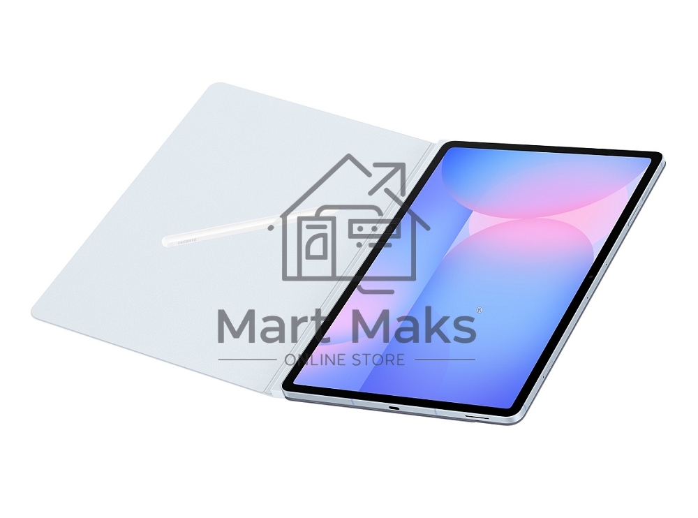Чехол Samsung для Tab S10 FE+ Smart Book Cover поликарбонат/полиуретан голубой (EF-BX620PLEGRU)
