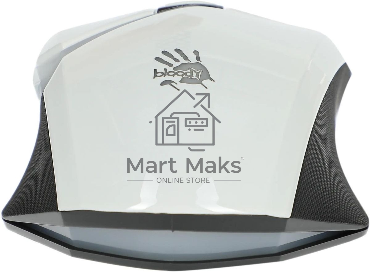 Мышь проводная A4Tech Bloody W60 Max белый, 10000 dpi, USB, кнопки - 10