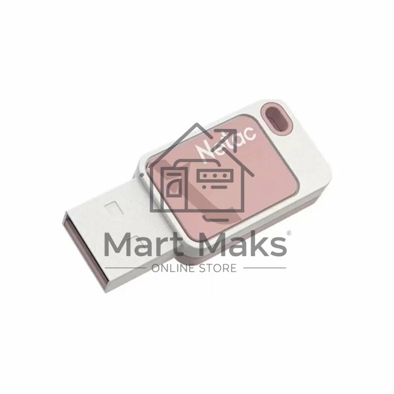 Флешка USB R/W R/W Netac 64Gb UA31 NT03UA31N-064G-20PK USB2.0, розовый