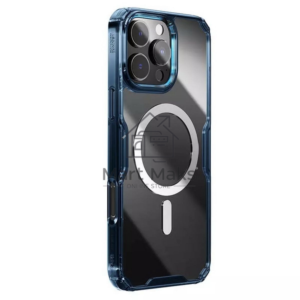 Чехол Nature TPU Pro Magnetic Case, синий, (AP IP16 Pro)