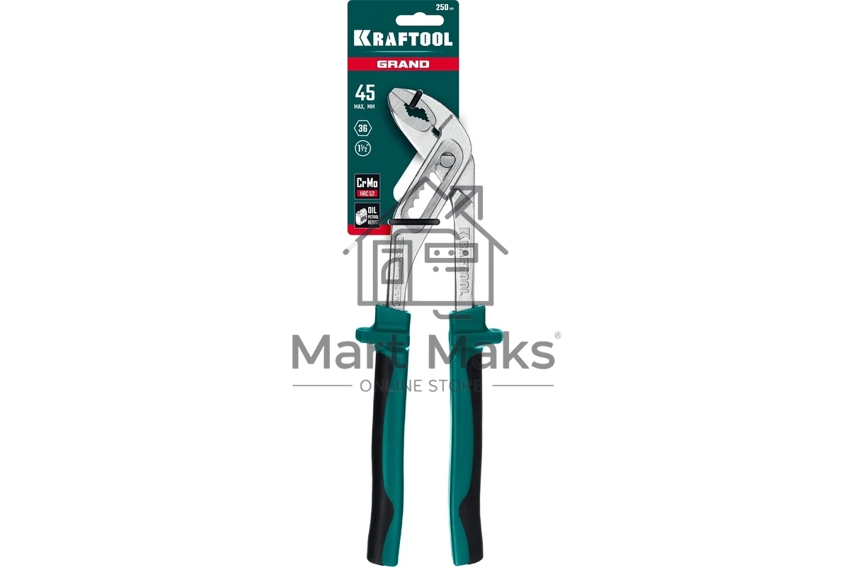 Переставные клещи 250 мм KRAFTOOL KRAFT-MAX 22011-10-25
