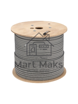 Кабель греющий (нагревательный) саморегулирующийся SRL16-2, неэкранированный, 16Вт/м, 0,9мм2/105м, 300м Rexant