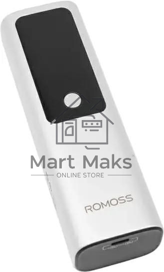 Портативный аккумулятор Romoss PPU10 10000mAh 130W 5A серебристый/черный (1746858)