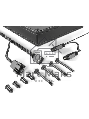 Вентилятор для корпуса ID-COOLING AS-120-ARGB-K черный 120мм 2000rpm 27.2db 4-pin