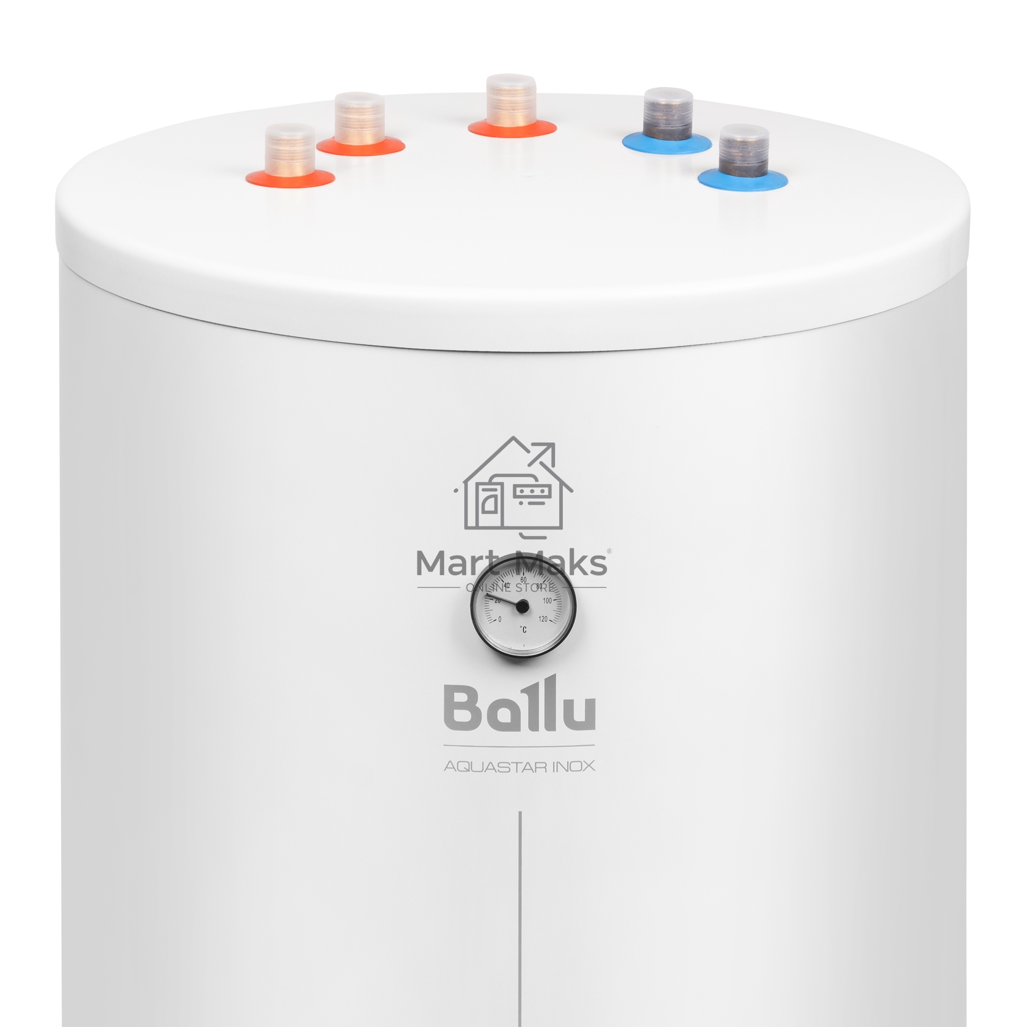 Бойлер косвенного нагрева Ballu AQUASTAR INOX-T 150 напольный верхнее подключение