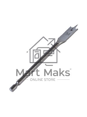 Сверло PATRIOT по дереву перовое 14 мм х 150 мм, 1 шт в блистере