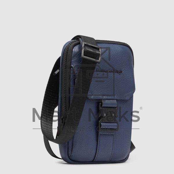 Чехол для смартфона Piquadro Than AC6546S135R/BLU синий натур.кожа