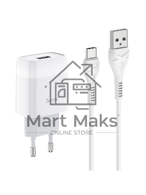 Сетевое зарядное устройство HOCO (6931474713018) для Type-C C72Aa White