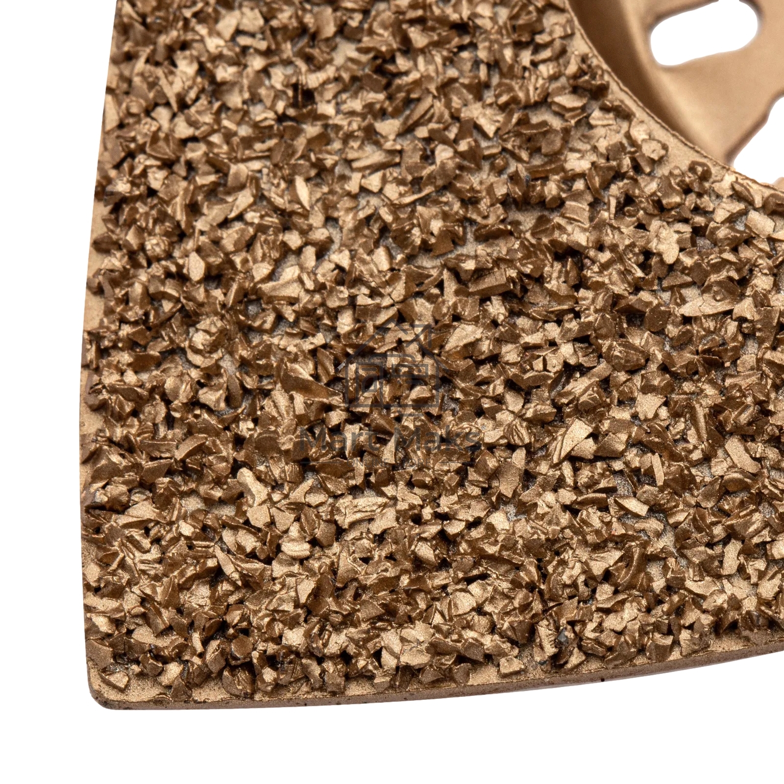 Насадка для МФИ Denzel шлифовальная дельтовидная, HM, по плитке и дереву, 78 мм