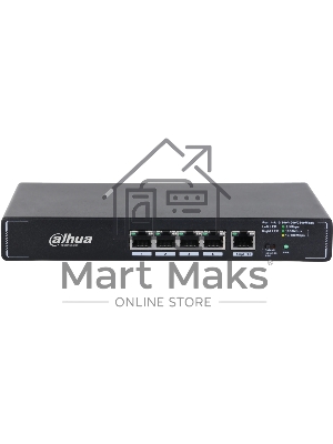 Коммутатор Dahua 5-Port Desktop Multi-Gigabit Switch with 5-port 2.5G 